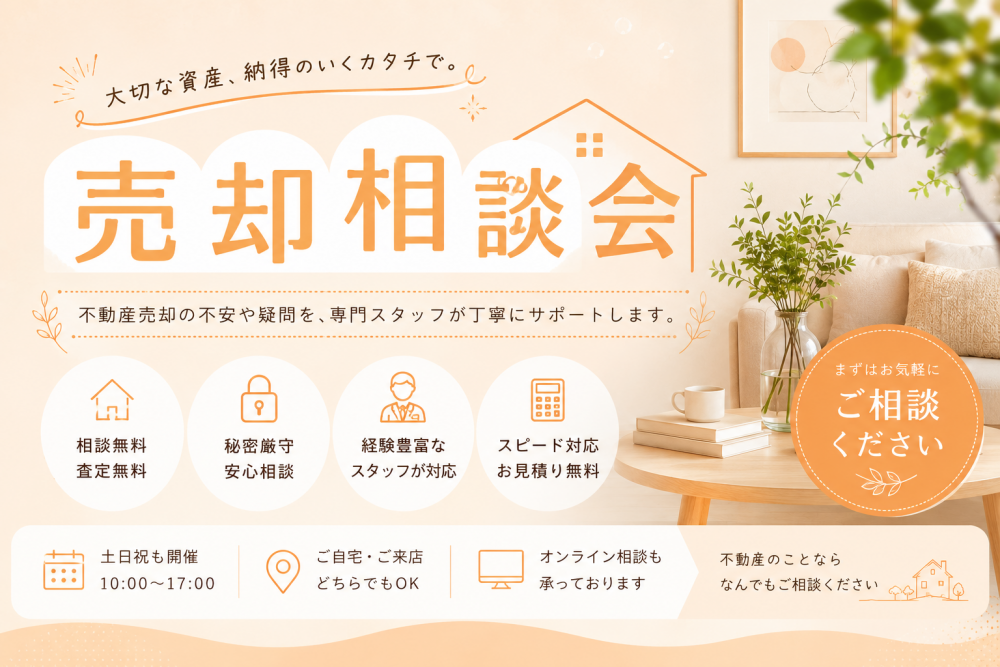 売却相談会(予約制)